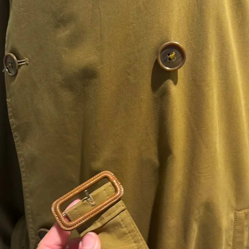 Authentic Christian Dior Vintage Military Trench sz 10 excellent condition ❤️ - Picture 10 of 16